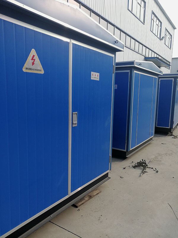 Standard Certified 800kVA Transformer Substation Three Phase Auto Power Substation